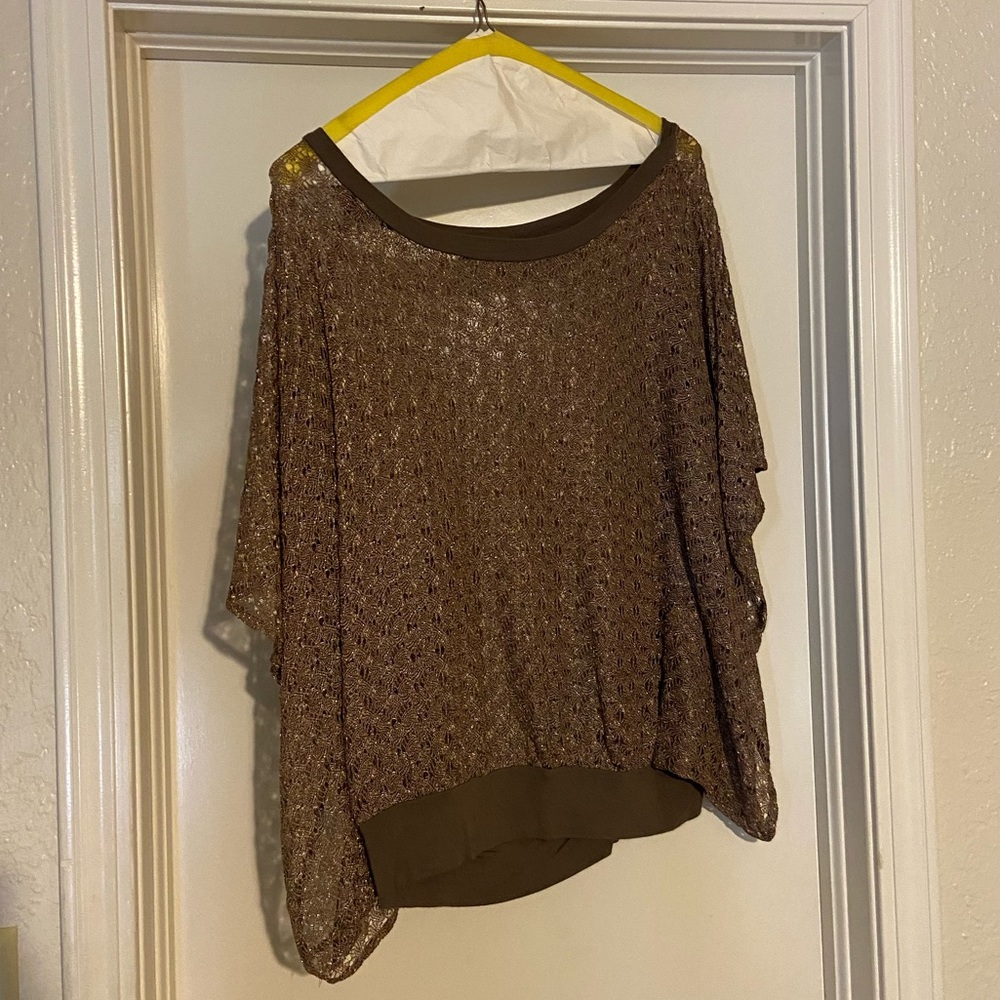 Brown women’s top size small from express